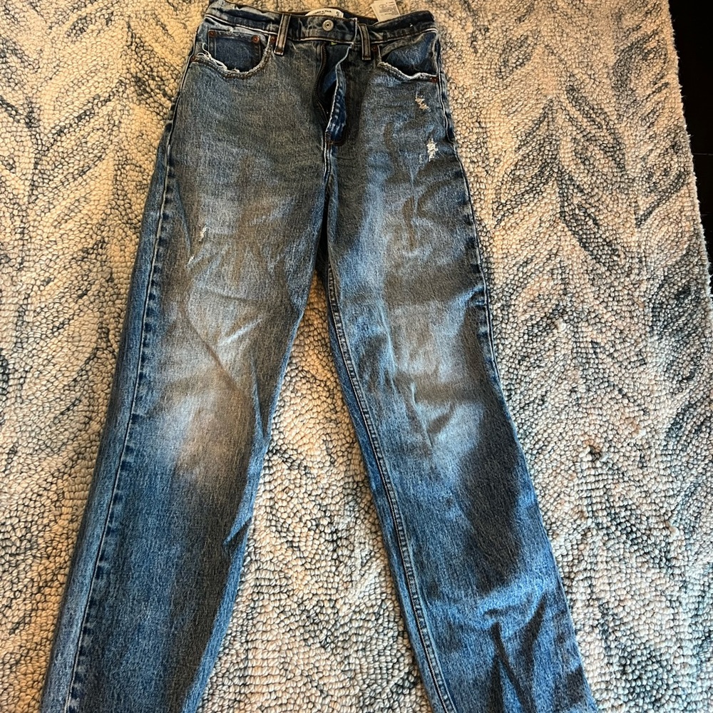 Abercrombie 90s ultra high rise jeans